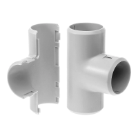 Тройник Тройник разборный D=32 (Промрукав) (PR.07332) PR.07332