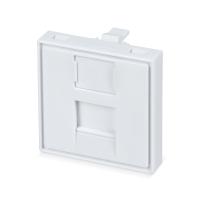 Вставка 45x45 (Mosaic) для 1 модуля формата Keystone Jack FP-45-1M (7783c) 7783c