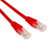 Патч-корд UTP Патч-корд U/UTP CAT 6, RJ45-RJ45, 26AWG, LSZH, красный, 5м REXANT (02-0293-5) 02-0293-5