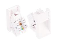 Вставка Mosaic, 22,5x45мм, 1 порт, Кат.6, UTP NMC-PM1UE2-AH-WW NMC-PM1UE2-AH-WW