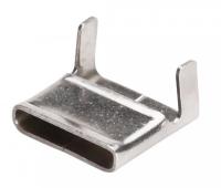 Скрепа бандажная из нержавеющей стали AISI 201 Скрепа бандажная из нержавеющей стали AISI 201 для монтажных лент 20 мм (30 шт) (PR08.12705) PR08.12705