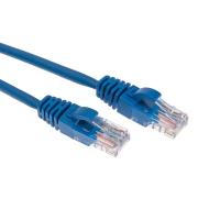 Патч-корд UTP Патч-корд U/UTP, CAT 5e, RJ45-RJ45, 26AWG, LSZH, синий, 2м REXANT (02-0104-2) 02-0104-2