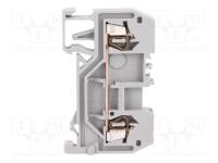 Клемма проводная проходная на DIN-рейку WAGO 279-901 клемма 2-проводная проходная, серая 279-901