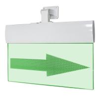 Оповещатель охранно-пожарный световой (табло) Молния-12 ULTRA "Стрелка вправо", универсальное крепление 