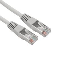Патч-корд FTP Патч-корд F/UTP, CAT 5e, RJ45-RJ45, 26AWG, LSZH, серый, 0,3м REXANT (02-0110-03) 02-0110-03