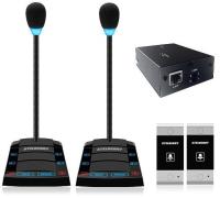 Устройство переговорное клиент-кассир, дуплексное, с записью переговоров SX-520/2 