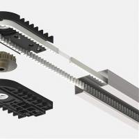 Рейка приводная цельная с зубчатым ремнем LGR-3300B 499802800