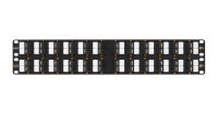 Патч-панель 19" NMC-RP48UE2-AN-2U-BK NMC-RP48UE2-AN-2U-BK