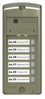 Блок вызова домофона BS-306-6 BS-306-6