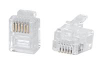 Разъем RJ-12 6P6C (100 шт) (7126c) 7126c
