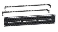 Патч-панель 19" PL-48-Cat.6a-Dual (7652c) 7652c