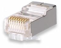 Разъем RJ-45 Коннекторы 8P8C FTP Cat.5e 3U (RJ-45) (100шт) (10-0201) 10-0201