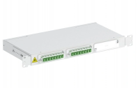 Кросс оптический 19" ШКОС-Л-1U/2-16-SC~16-SC/APC~16-SC/APC (130308-00105) 130308-00105