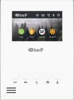 Монитор IP-домофона AU-04LA (AU-04L) WHITE AU-04LA