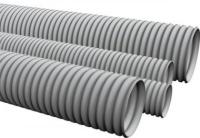 Труба гофрированная, с зондом, без галогена, низкое дымовыделение Труба HFLS легкая D16, серая (60116HFLS) 60116HFLS