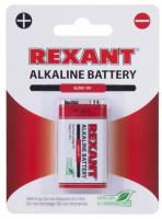 Элемент питания Алкалиновая батарейка 6LR61 («Крона») 9 V 1 шт. блистер REXANT (30-1061) 30-1061
