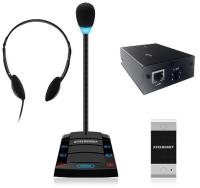 Устройство переговорное клиент-кассир, дуплексное, с записью переговоров SX-411/1 