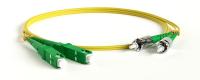 Патч-корд волоконно-оптический одномодовый FC-D2-9-SC/AR-ST/AR-H-3M-LSZH-YL 238514