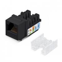Вставка Keystone Jack RJ-45 WR-KJ-RJ45-C5E-90-SW-BK 505214