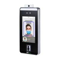 Биометрический терминал распознавания лиц с функцией измерения температуры тела SpeedFace-V5L [TD] 