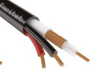 Кабель комбинированный для систем видеонаблюдения КВК-П-2 2х0,5 (черный) (Паритет) 100139