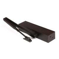 Доводчик для дверей весом до 160 кг, двухскоростной (без рычага) TS-83 без рычага (коричневый) 38010103