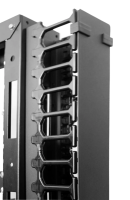 Вертикальный кабельный органайзер ВКО-П-42/48-9005 ВКО-П-42/48-9005