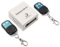 Комплект радиореле RR-101 + 2 пульта, 150 метров, двойное питание 12В и 220В 