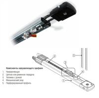 Профиль направляющий CAME V0682 009V0682