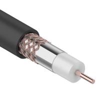 Кабель коаксиальный радиочастотный RG-6U+Cu, 75 Ом, Cu/Al/Cu, 64%, 100м. OUTDOOR REXANT (01-2222) 01-2222