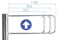 Створка для калитки PERCo-AG-1100 
