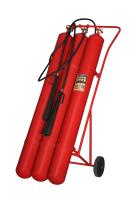 Огнетушитель углекислотный, передвижной ОУ-55 