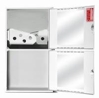 Шкаф пожарный навесной, открытый, белый ПРЕСТИЖ-03-НОБ-2ПК 563-09