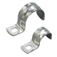 Скоба оцинкованная Скоба однолапковая D32 с одним отверстием (100шт) (43732) 43732