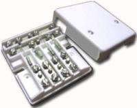 Коробка универсальная радиотрансляционной сети РОН белая (75 Ом) 