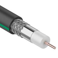 Кабель коаксиальный радиочастотный SAT 703 B, Cu/Al/Al, 75%, 75 Ом, 100 м, черный OUTDOOR. PROconnect. (01-2436-1) 01-2436-1
