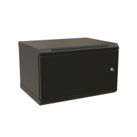 Шкаф телекоммуникационный 19" настенный 6U WR-TW-0645-SR-RAL9004 520238