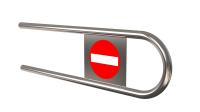 Створка для калитки Ростов-Дон дуга для ОК61 L=800мм 0013-02