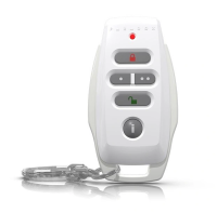 Пульт дистанционного управления с двухсторонней связью и подсветкой клавиш REM25-W, 868 МГц 